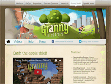 Tablet Screenshot of grannysmithgame.com